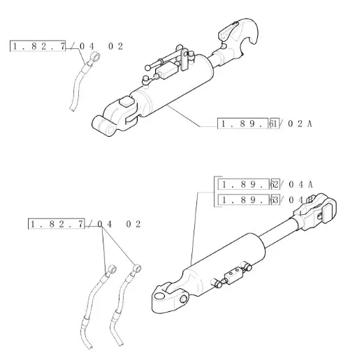 87707545 - Тяга подъемная