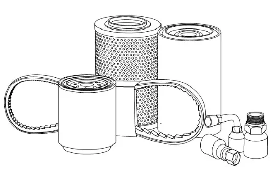 87354361 - набор уплотнительных колец