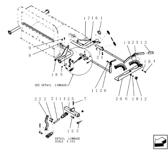 GI-598 - коленчатый рычаг